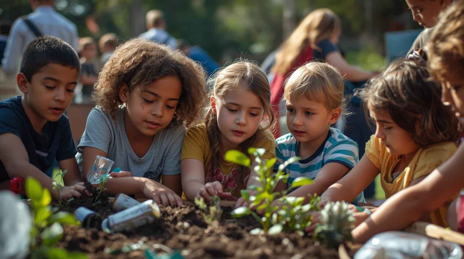 ילדים בישראל לומדים על קיימות סביבתית
